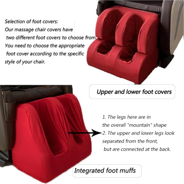 Massage Chair Cover Full Body,Zero Gravity Recliner Chair Protector Cover, - Image 6