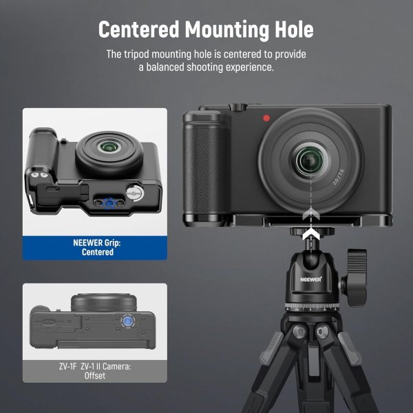 NEEWER ZV-1F ZV-1 II L Plate Compatible with Sony, Metal L Bracket with - Image 5