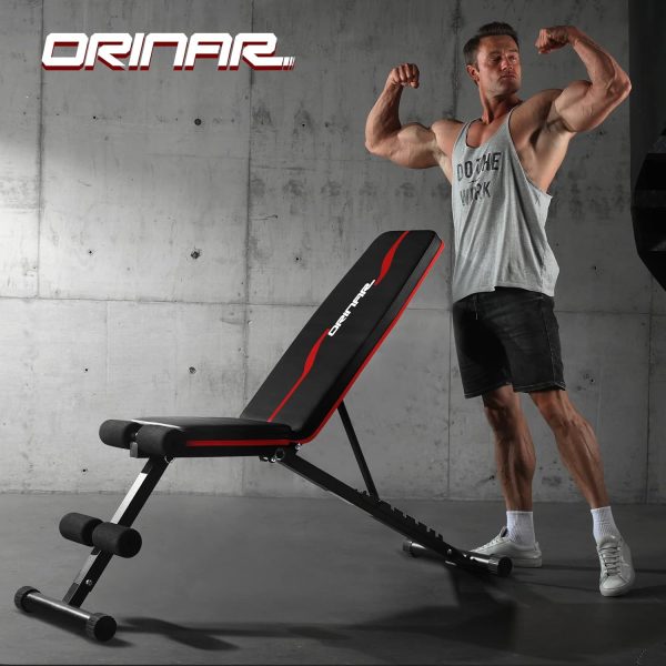 Weight Bench Press, Strength Training Adjustable Workout Benches for Full - Image 6