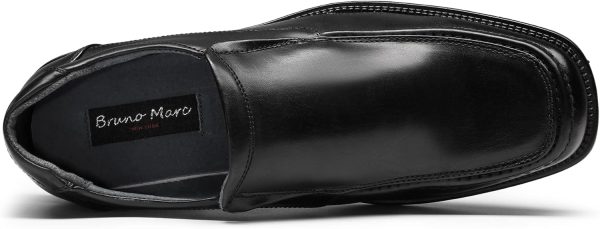 Bruno Marc Men's Goldman-02 Slip on Leather Lined Square Toe Dress Loafers - Image 4