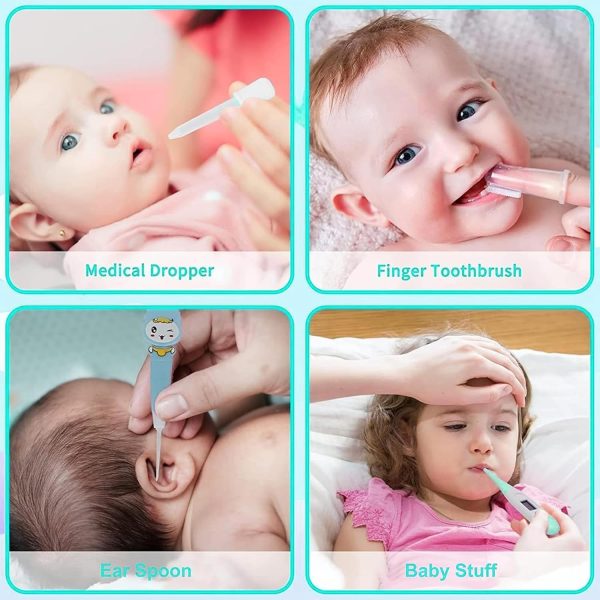 Baby Healthcare and Grooming Kit for Newborn Kids, 36PCS Upgraded Safety - Image 4