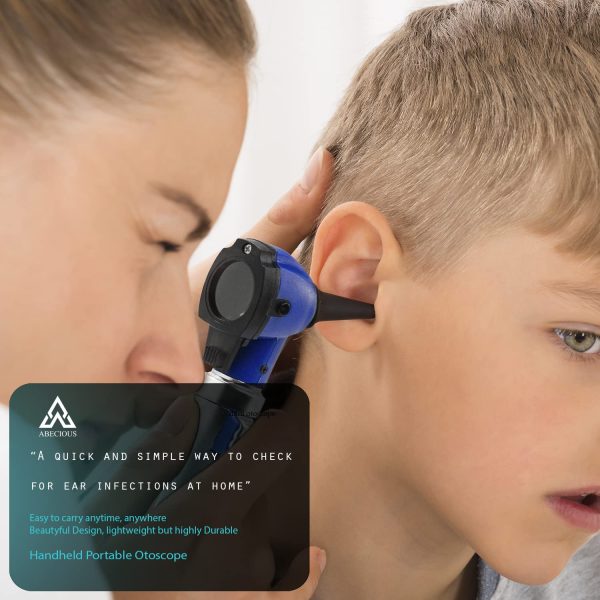 Mini Otoscope Ear Infection Diagnostic Device Ear Scope with Light Pocket - Image 4