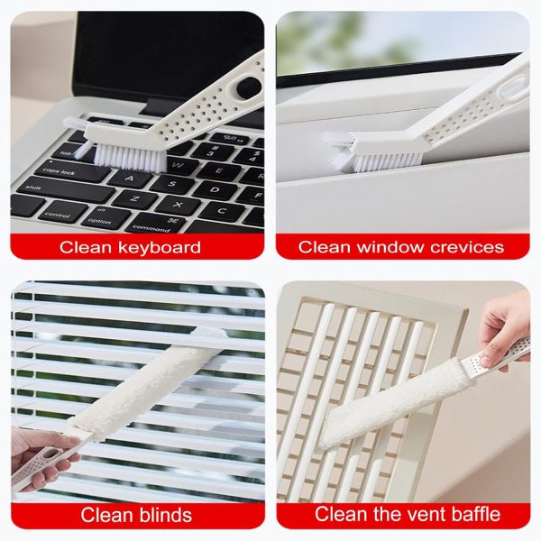 Air Duct Brush for Air Conditioners Vent in Homes and Offices Easy to Store - Image 2