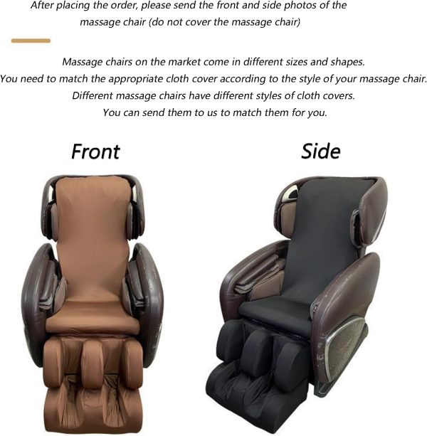 Covers for Recliner, Zero Gravity Single Recliner Chair Cover Dust Cover of - Image 7