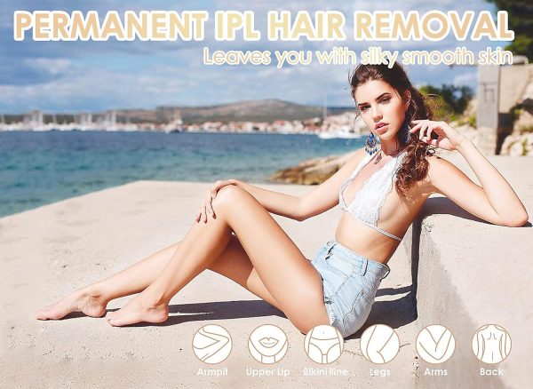 Laser Hair Removal Device at-Home Gransumr IPL Permanent Painless Hair - Image 7