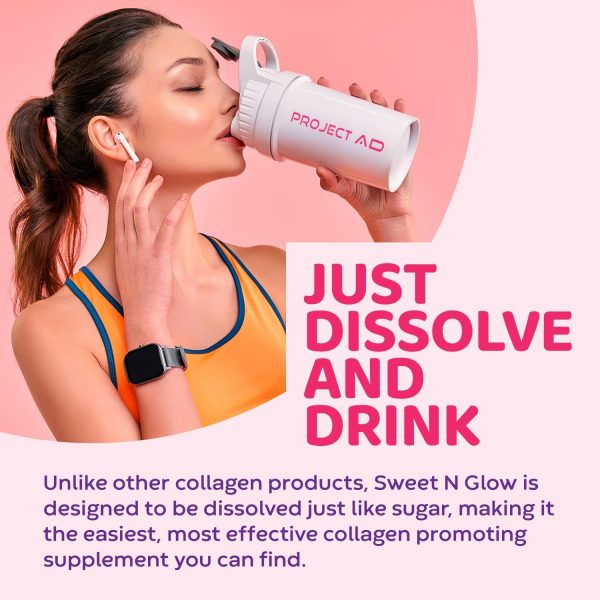Project Ad Sweet' N Glow Zero Calorie Sugar Free Sweet'Ner with Collagen - Image 7