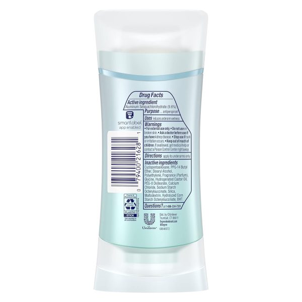 Degree Antiperspirant for Women Protects from Deodorant Stains Pure Clean - Image 2