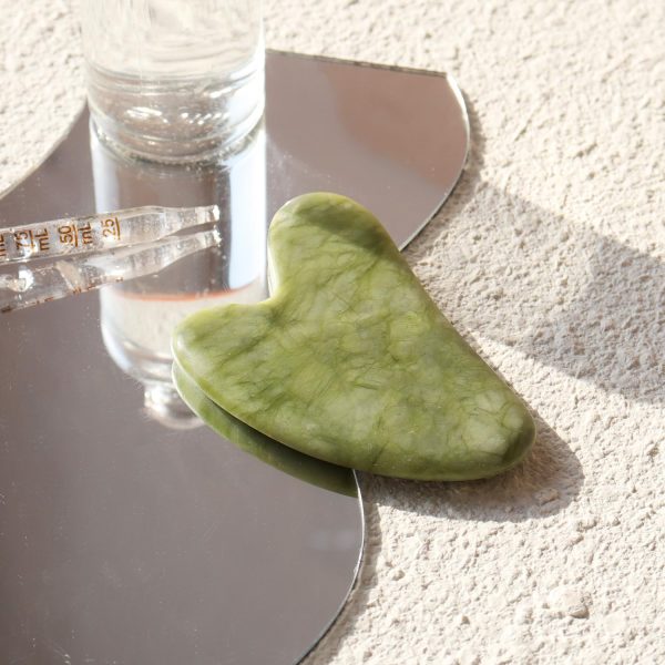 huefull Gua Sha Facial Tools & Jade Roller Set for Skin Care, Reduce - Image 9