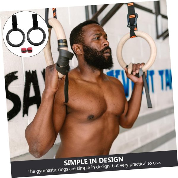 BESPORTBLE 2 Rings Dumbbell Rack Equipment Ring Fit Gym Adjustable Dumbbell - Image 7