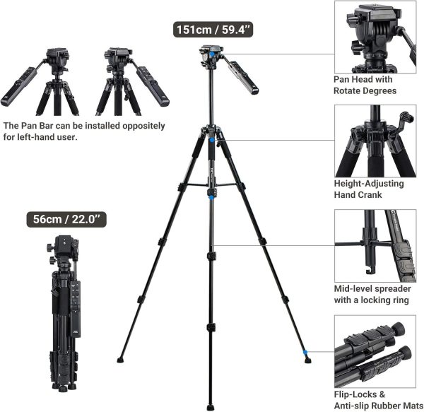 Camera Remote Control Tripod Rplac VCT-VPR1 for Sony A7R V A7RV A7 IV III - Image 4