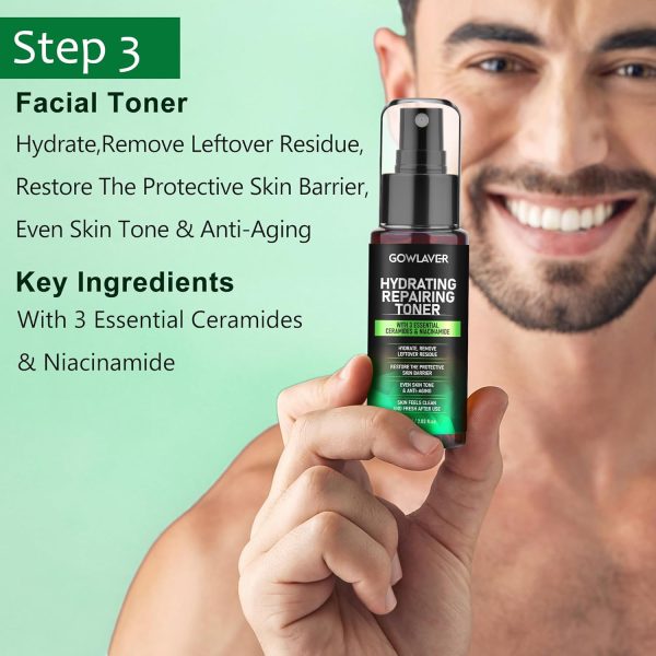 Mens Christmas Gifts,Skin Care for Men,Deeply Hydrates Reduces Dullness - Image 4