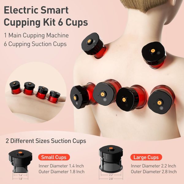 UBALANCE Smart Cupping Therapy Set - Cellulite Massager with 6 Massage - Image 3