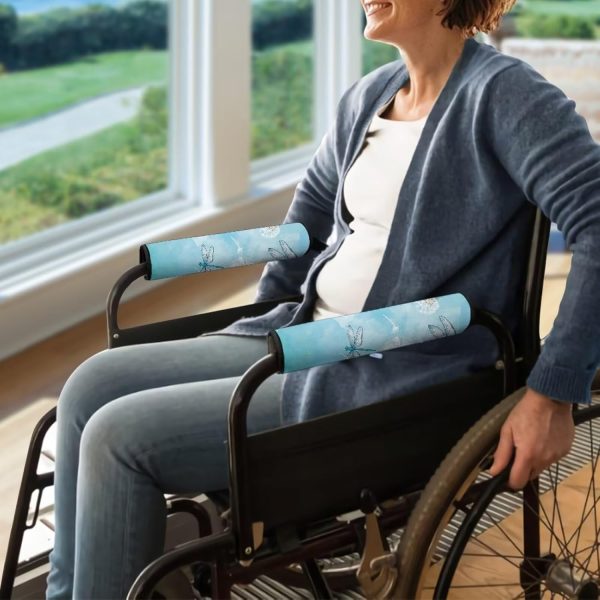 Dragonfly Wheelchair Arm Pads Comfortable and Protective Dandelion Medical - Image 5