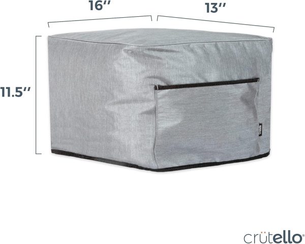Crutello Indoor Grill Cover with Storage Pockets Compatible with Ninja - Image 2