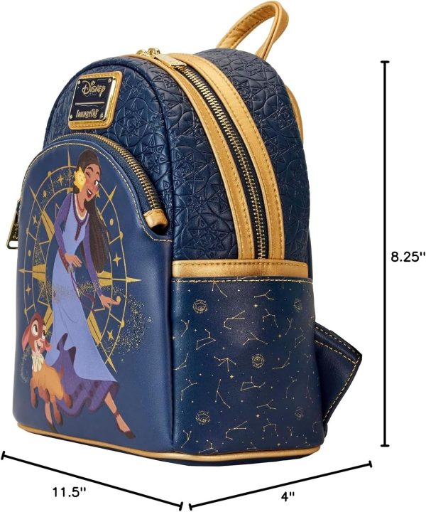 Loungefly Disney Wish Velvet Mini-Backpack, Amazon Exclusive - Image 10
