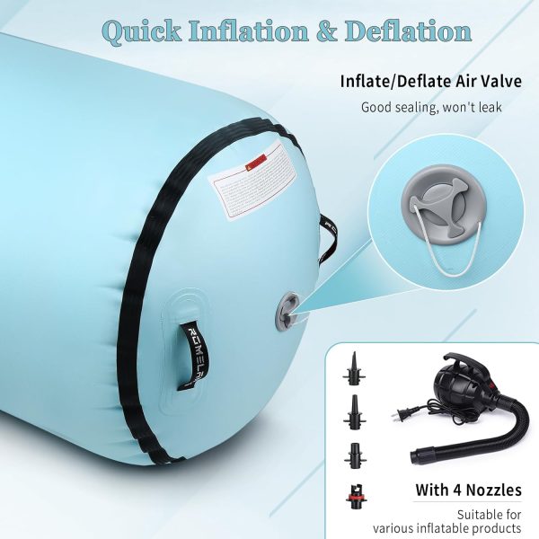 Air Roller Tumbling Barrel Back Somersault Backbend Trainer for Inflatable - Image 2