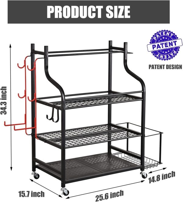 Mythinglogic Yoga Mat Storage Racks,Home Gym Storage Rack for Dumbbells - Image 9