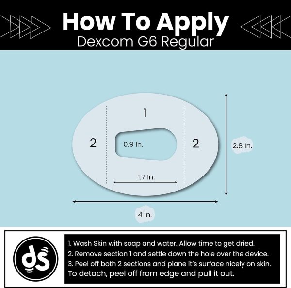 Daisy Days - dexcom g6 Adhesive Patches, Watertight,Dexcom G6 Transmitter - Image 9