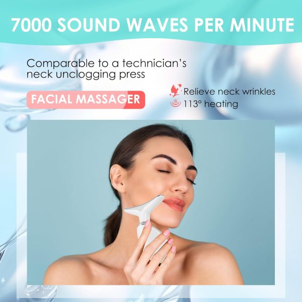 Facial Massager Red-Light-Therapy-for-Face and Neck, Face 𝖲 culpting Wand - Image 6