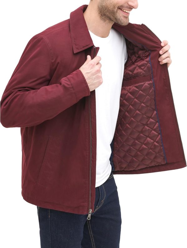 Tommy Hilfiger Men's Lightweight Microtwill Golf Jacket (Standard and Big & - Image 3