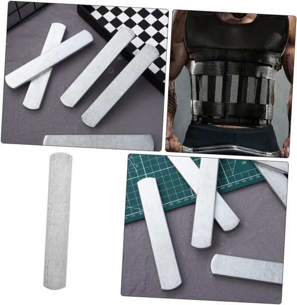 BESPORTBLE 6pcs Load Bearing Plate Plates Weighted Jacket Wristbands - Image 3
