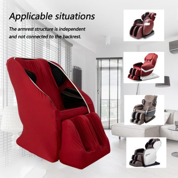 Massage Chair Cover Full Body,Zero Gravity Recliner Chair Protector Cover, - Image 4