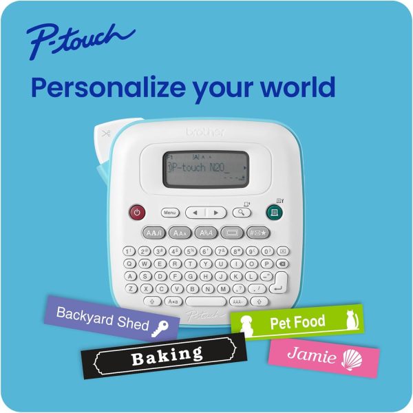 Brother P-Touch PT-N20 Personal Desktop Label Maker, Portable, Handheld and - Image 2
