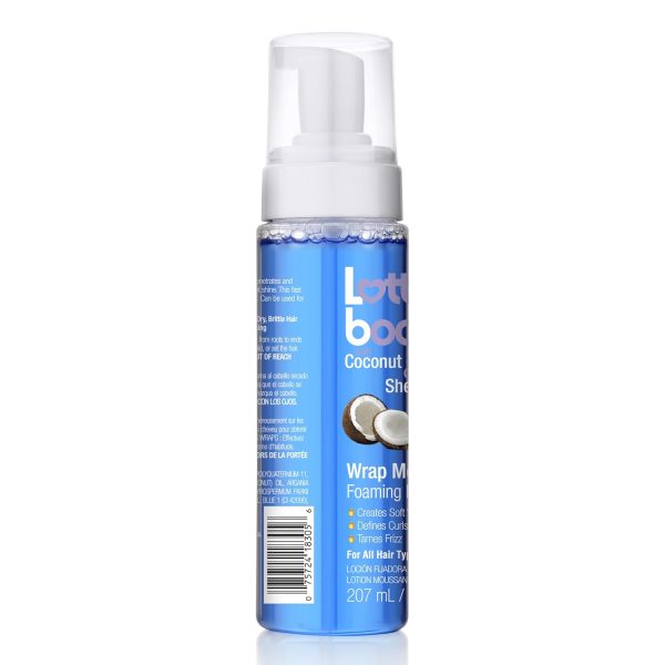 Lottabody Coconut Oil and Shea Wrap Me Foaming Curl Mousse , Creates Soft - Image 7