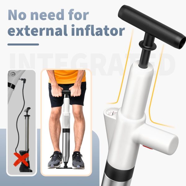 Toilet Plunger, Drain Clog Remover, High-Pressure Air Drain Blaster with - Image 4