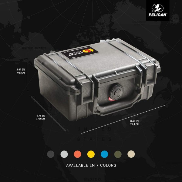 Pelican 1120 Case With Foam (Silver) - Image 5