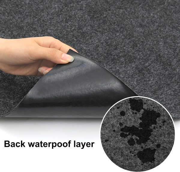Refrigerators Mat, Absorbent/Waterproof Under Refrigerator Floor Mat, - Image 4