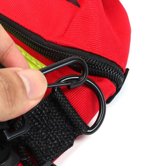 First Aid Bag AED Medical Bag 1st Aid Bag Empty Rescue Defibrillator Bag - Image 7