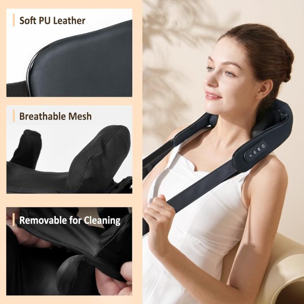 FSA/HSA Eligible Neck Massager with Heat, Cordless Deep Tissue 4D Expert - Image 7