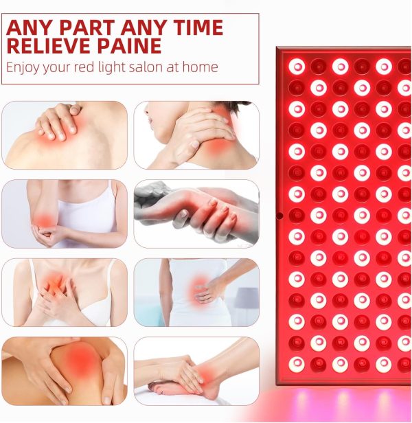 Red-Light-Therapy-Device - 45W LED Panel Deep 660nm and Near-Infrared 850nm - Image 2