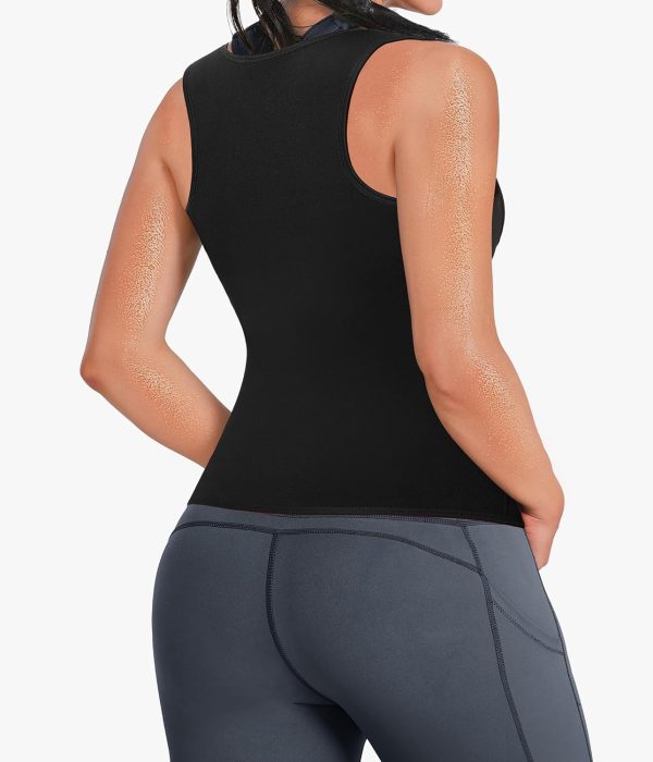 Womens' Sauna Suit Workout Sweat Body Shaper - Image 2