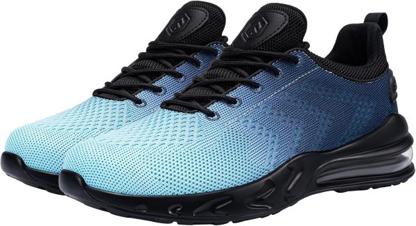 LARNMERN Mens Non Slip Work Shoes Slip On Water Resistant Walking Sneakers - Image 6