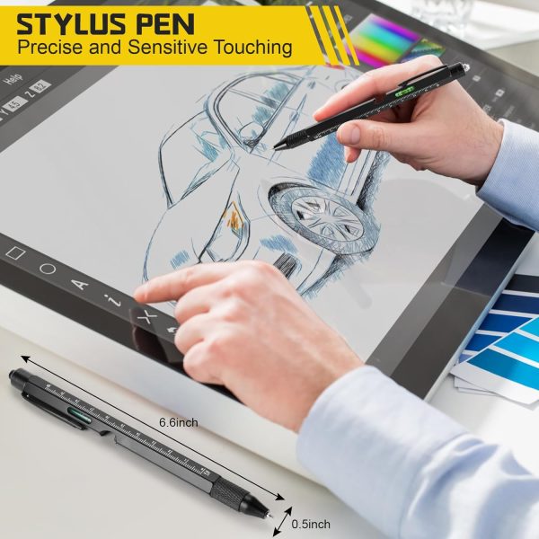 Valentines Day Gifts for Him, 9 in 1 Multitool Pen Gifts for Men, Boyfriend - Image 5