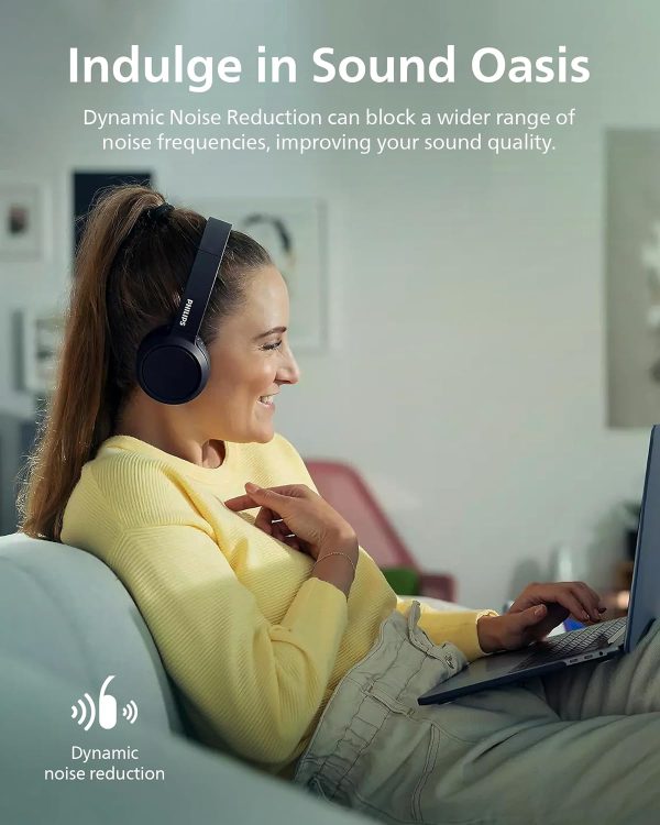 PHILIPS H4205 Wireless Headphone,On-Ear Bluetooth Headphone with BASS - Image 7