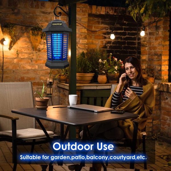 Bug Zapper Outdoor, Mosquito Zapper Outdoor, Electric Fly Zapper, Bug - Image 5