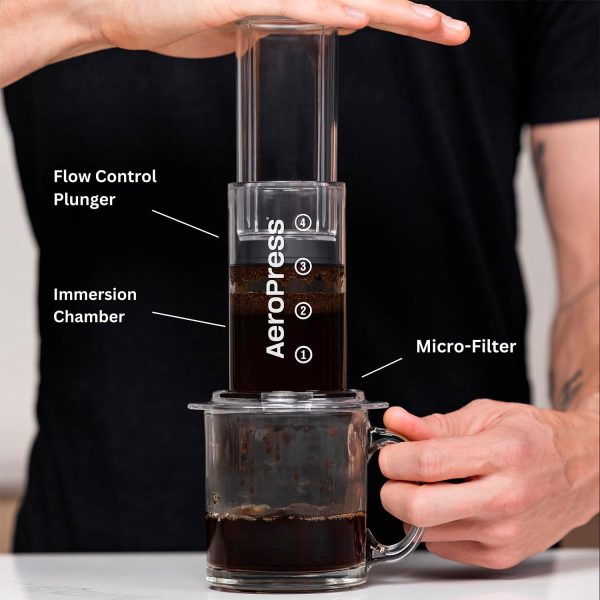 AeroPress Clear Coffee Press – 3 In 1 Brew Method Combines French Press, - Image 2