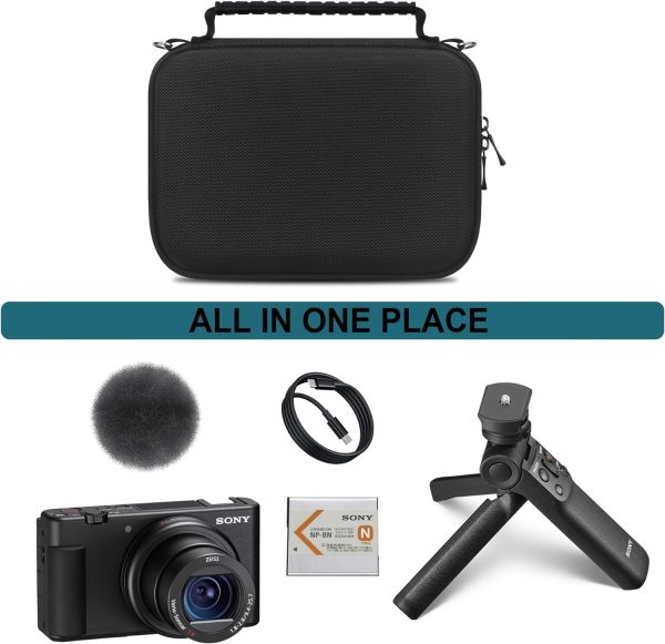 Hard Travel Case for Sony ZV-1F / ZV-1 / ZV-1 II Digital Camera, Protective - Image 5