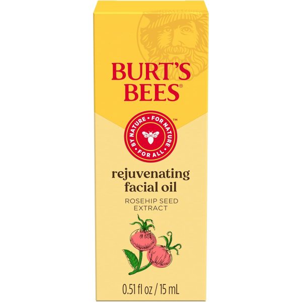 Burt's Bees Stocking Stuffers, Gua Sha Face Oil With Rosehip Seed Extract, - Image 14