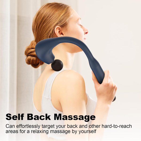 Massage Gun Deep Tissue with Extended Handle Revolutionary U-Shaped Back - Image 3