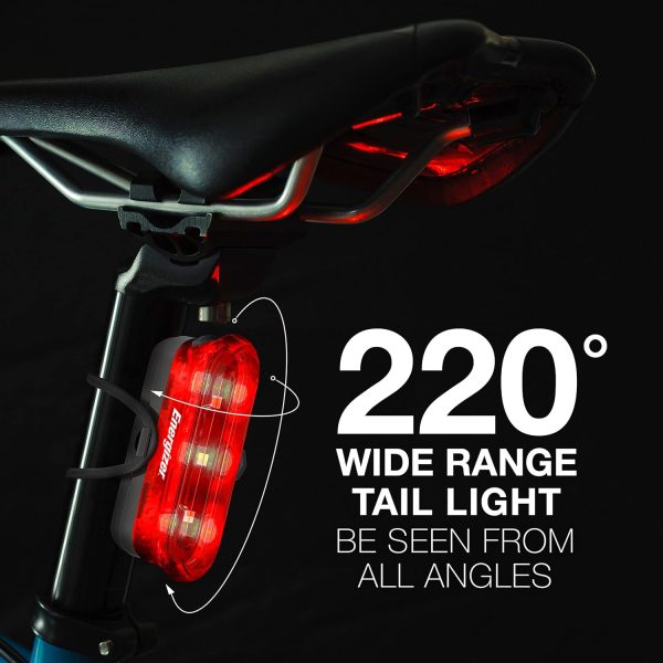 Energizer X400 Rechargeable Bike Light, IPX4 Water Resistant, Compact and - Image 6