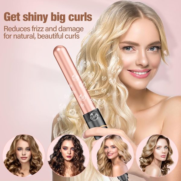 BESTOPE PRO Waver Curling Iron - 3 Barrel Hair Crimper Iron, 5 in 1 Curling - Image 7