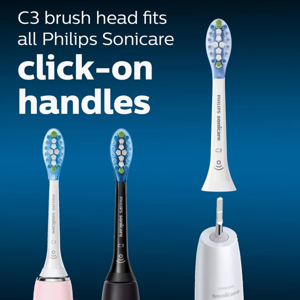 Philips Sonicare Genuine C3 Premium Plaque Control Toothbrush Heads, 4 - Image 5
