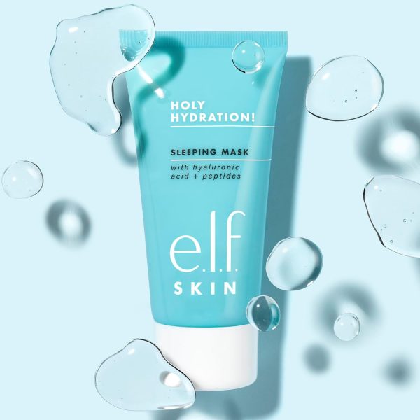 e.l.f. Holy Hydration! Sleep Mask, Ultra-Hydrating Dual-Use Face Mask, - Image 3