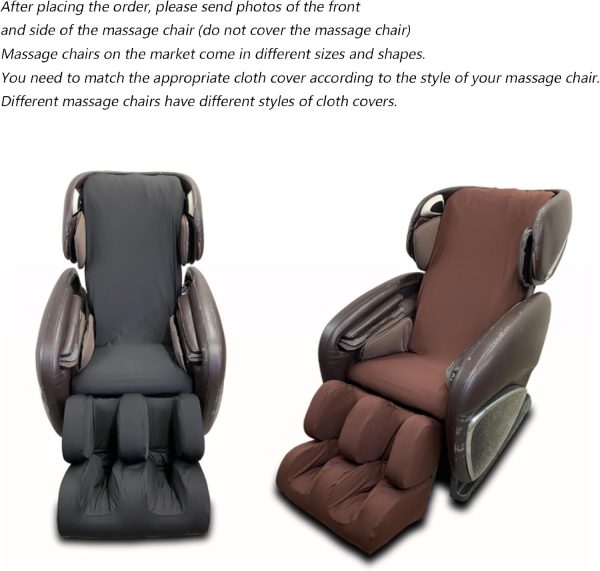 Full Body Shiatsu Massage Chair Protective Cover, Dust Protection Massage - Image 6
