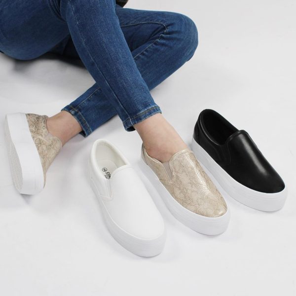 JABASIC Women Slip-on Platform Loafers Casual Comfortable Loafer Shoes - Image 7