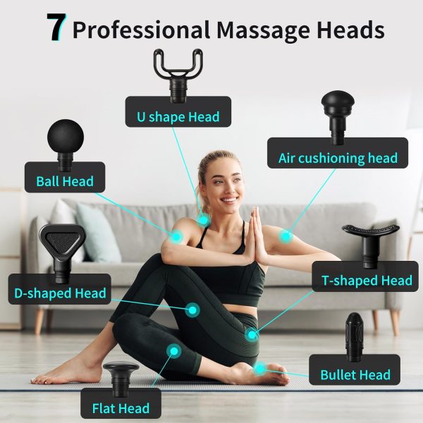 arboleaf Massage Gun, Massage Gun Deep Tissue, FSA HSA Eligible Muscle - Image 7
